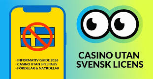 Casinon Utan Svensk Licens Fördelar och Risker Casinon Utan Svensk Licens Fördelar och Risker